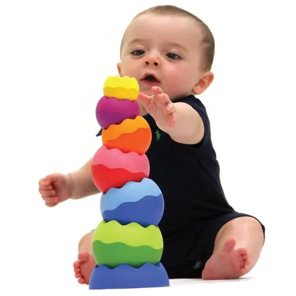 Erbjudandepris Fat Brain Toys Tobbles Neo Stacking Spheres