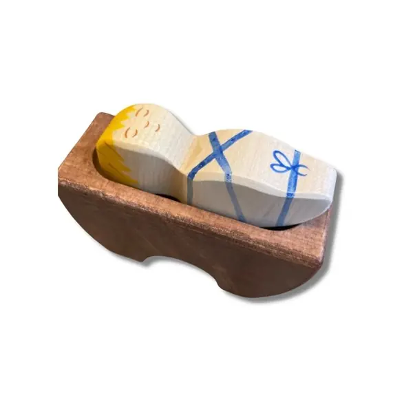prisnedsättning Holztiger Jesusbarnet med krubba