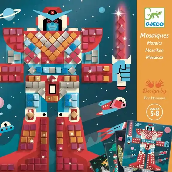 Expressleverans Djeco mosaik space battle