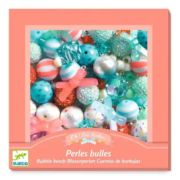 Snabb frakt Djeco Bubble beads silver