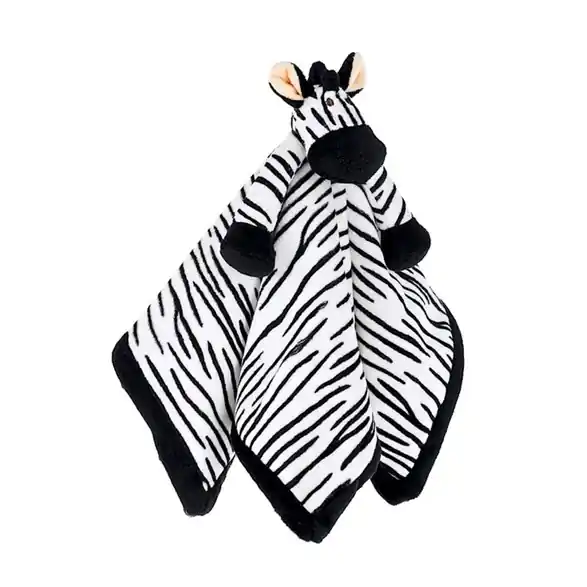Lågt pris Teddykompaniet Diinglisar, snuttefilt zebra