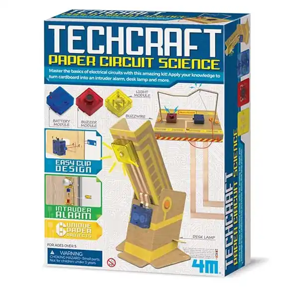 Bästa pris 4M KidzLabs paper circuit science