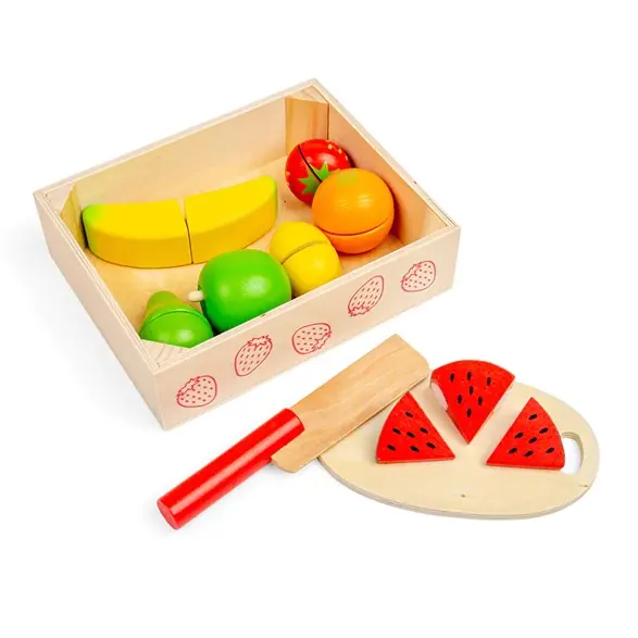 Nedsatt pris BigJig Toys Bigjigs cutting food, frukt