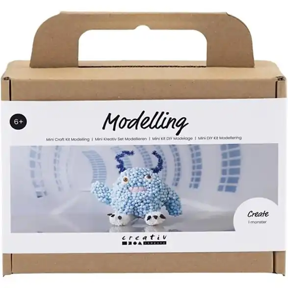 Creative Company Mini DIY kit modellera, monster Bobby Lågt pris