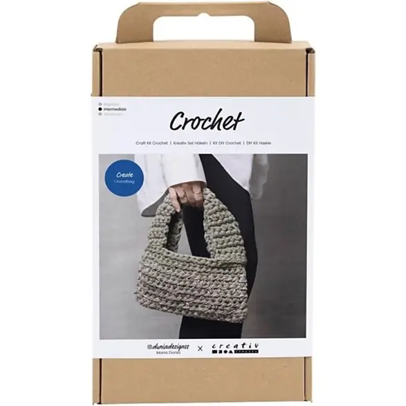 Köp online Creative Company DIY kit virkning, väska