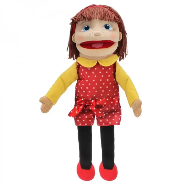 The Puppet Company Handdocka flicka stor Nyhet