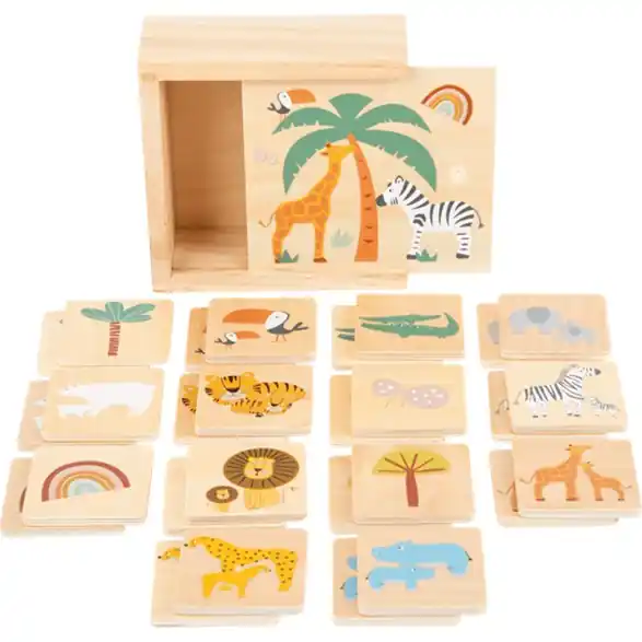 Small foot Memo safari Sista chansen