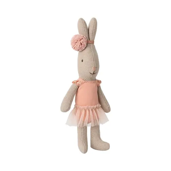Maileg Rabbit micro ballet suit and skirt, rose Rabatt