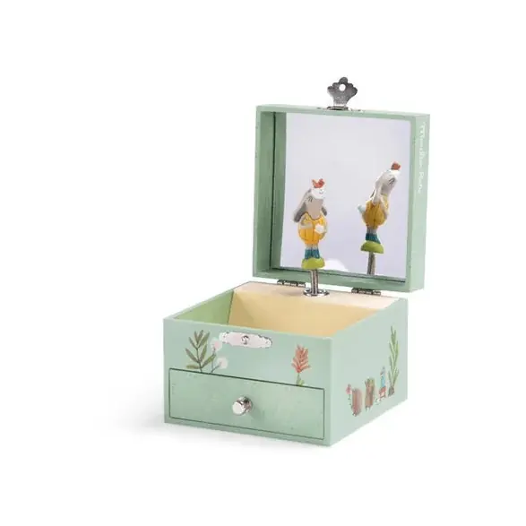 Utförsäljning Moulin roty Musical jewellery box, Trois Petits Lapins
