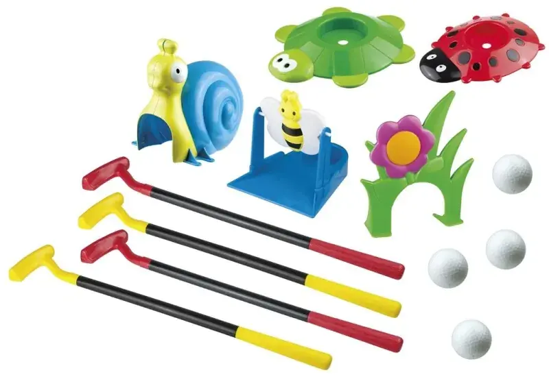 Minigolf-paket för trädgården I lager