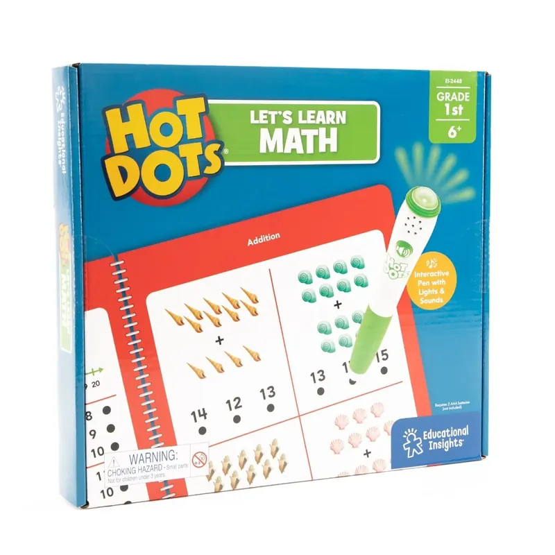 Hot Dots® - Vi lär oss matematik (engelska) Premium