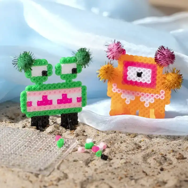 Bästa pris Pyssel-Monster - Gör 3D-monster med rörpärlor