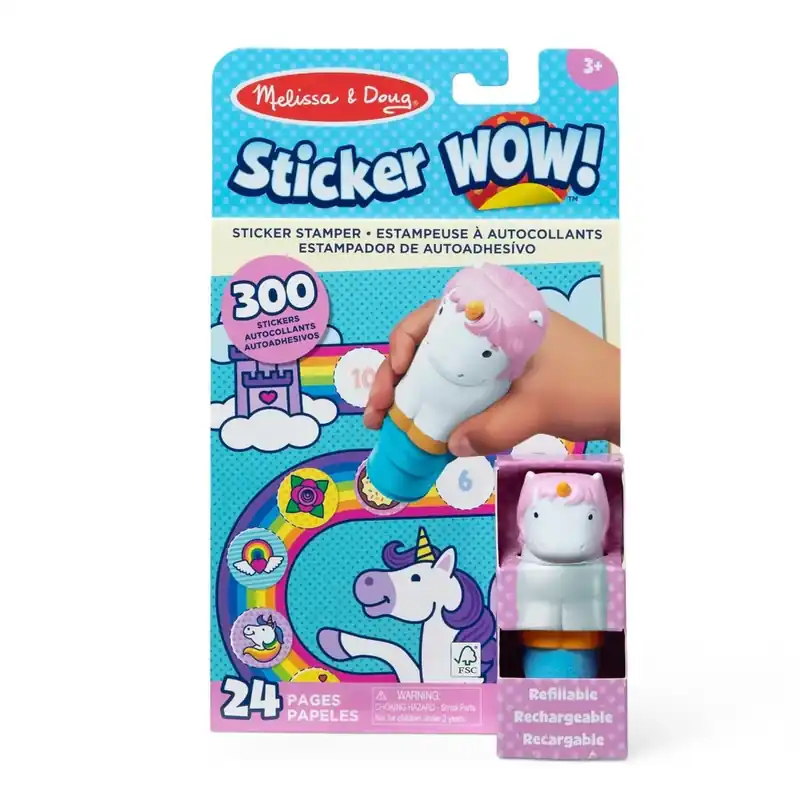 Extra rabatt Sticker WOW! aktivitetspaket - Enhörning
