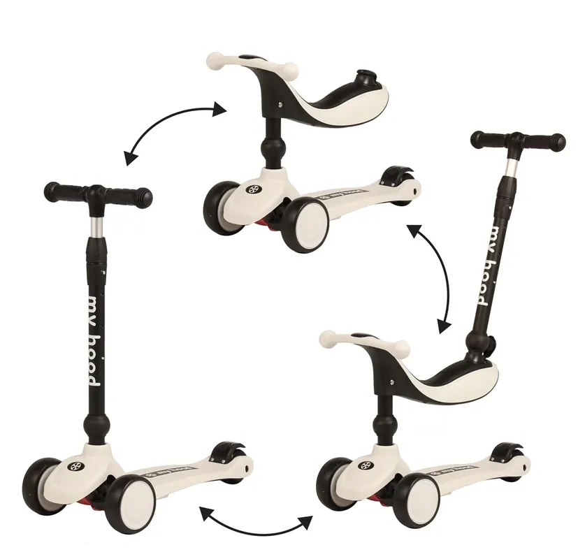 Rabatter Sparkcykel/Springcykel - Kick‘n‘Ride, Cool Gray