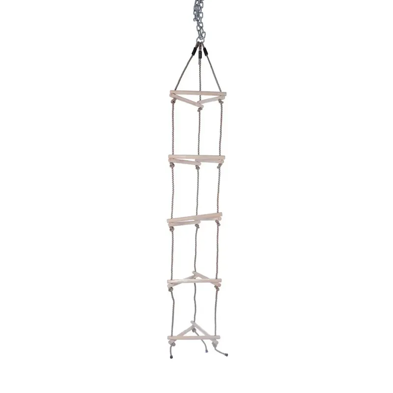 Begränsad tid Trekantig repstege med 5 steg - L 190 cm