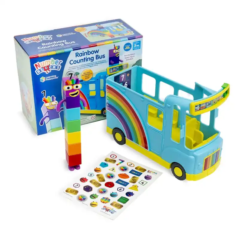 Utförsäljning Numberblocks-aktivitetspaket - Räknebussen