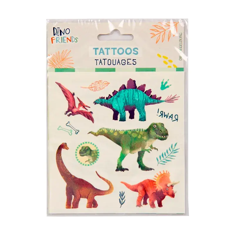 Tatueringar - Dino-venner Lägg i varukorgen