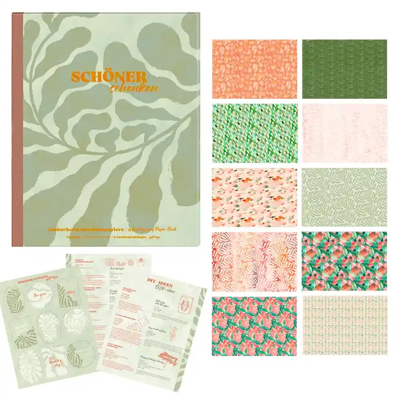 Beställ idag Presentpapper i bokform - Colours of the Seasons