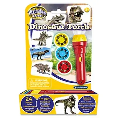 Lågt pris Ficklampa med dias - Dinosaurier