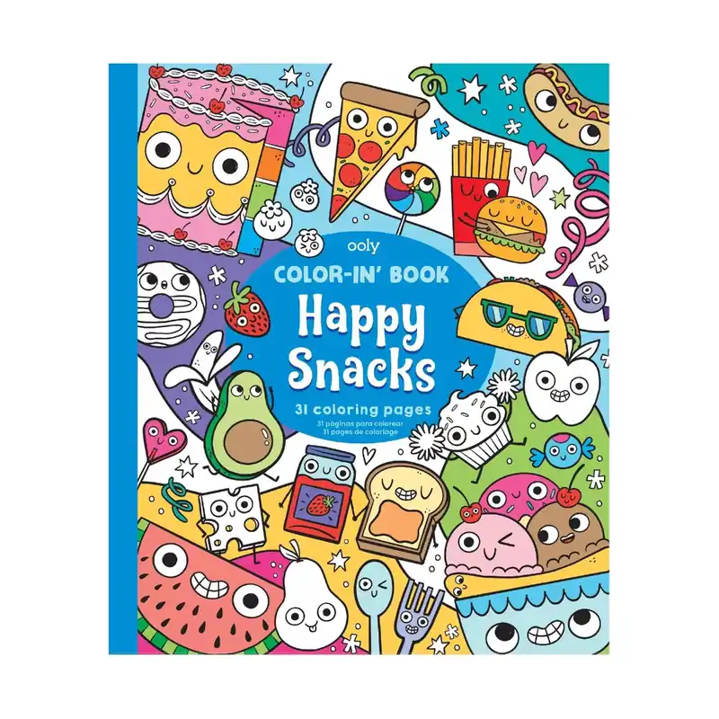 Kampanj Färgläggningsbok - Happy Snacks