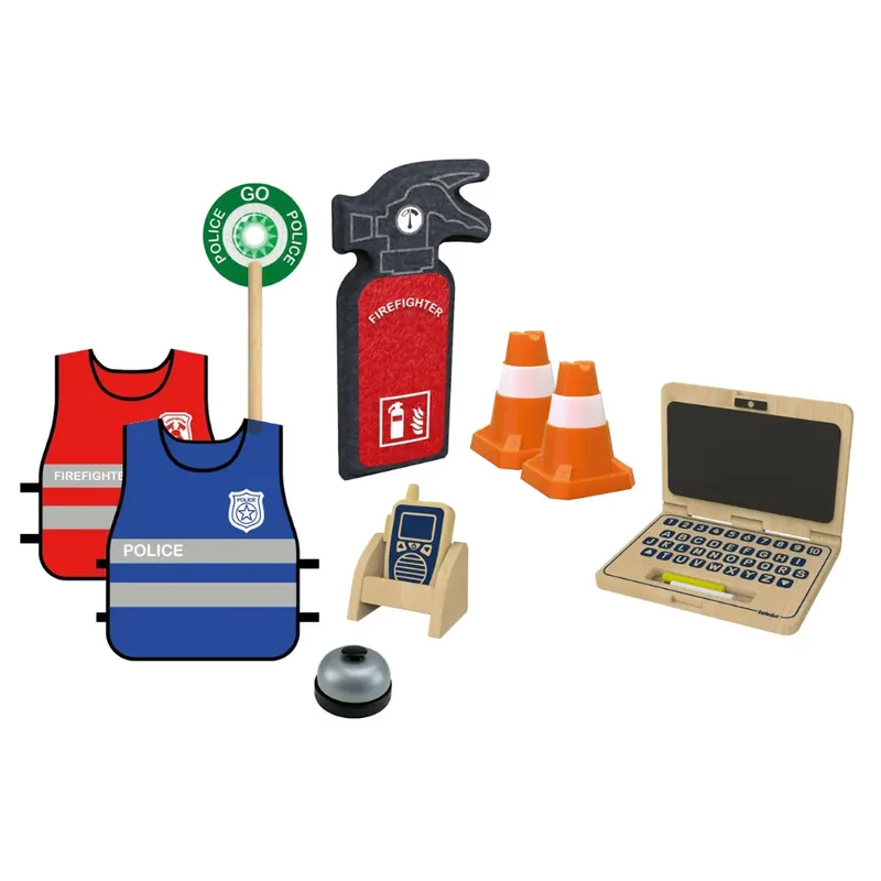 Rollekpaket - Brandstation & polisstation Beställ nu