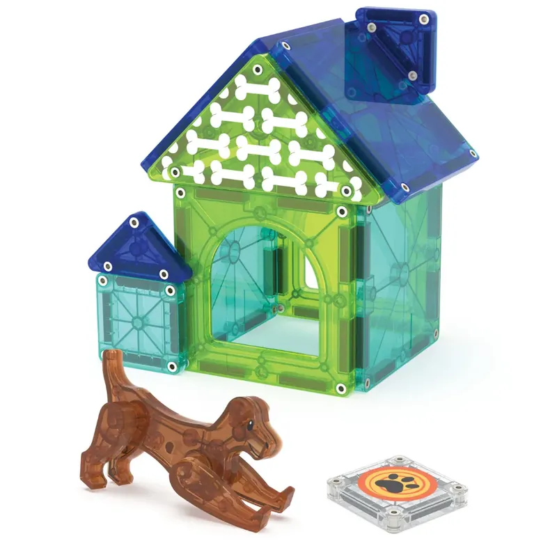 Magna-Tiles Det lilla hundhuset, 13 st. Populär