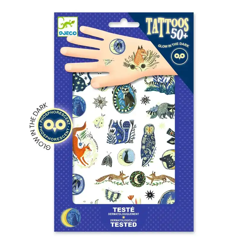 Populär Tatueringar, Glow-in-the-dark – Nighttime
