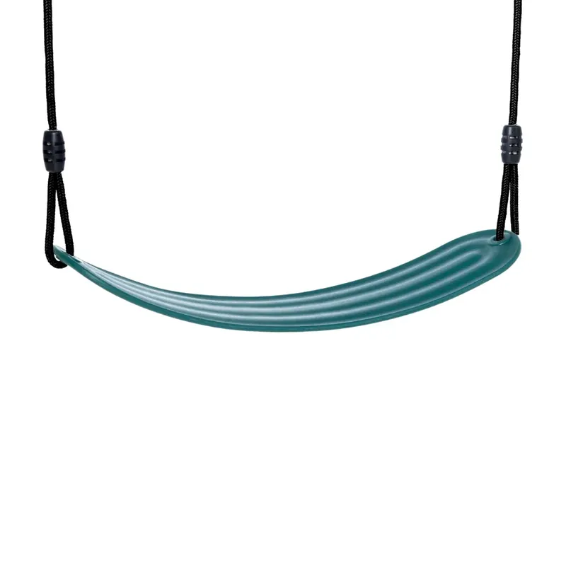 Mjuk gunga 67 x 14 cm – Mörkgrön (svart rep) Lågt pris