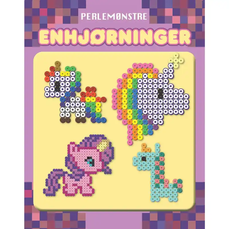 Pärlmönster Enhörningar I lager