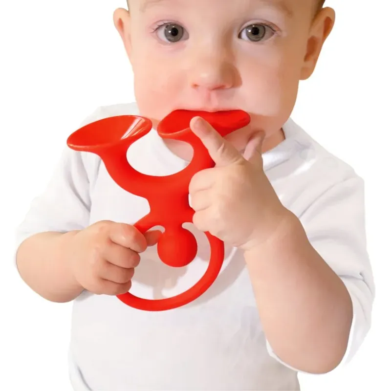 Endast idag Noogi sugkoppsfigur 13 cm – röd, 1 st.